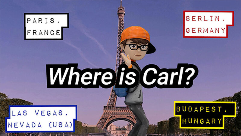 Where is Carl? - 4 Corner's Geography Trivia